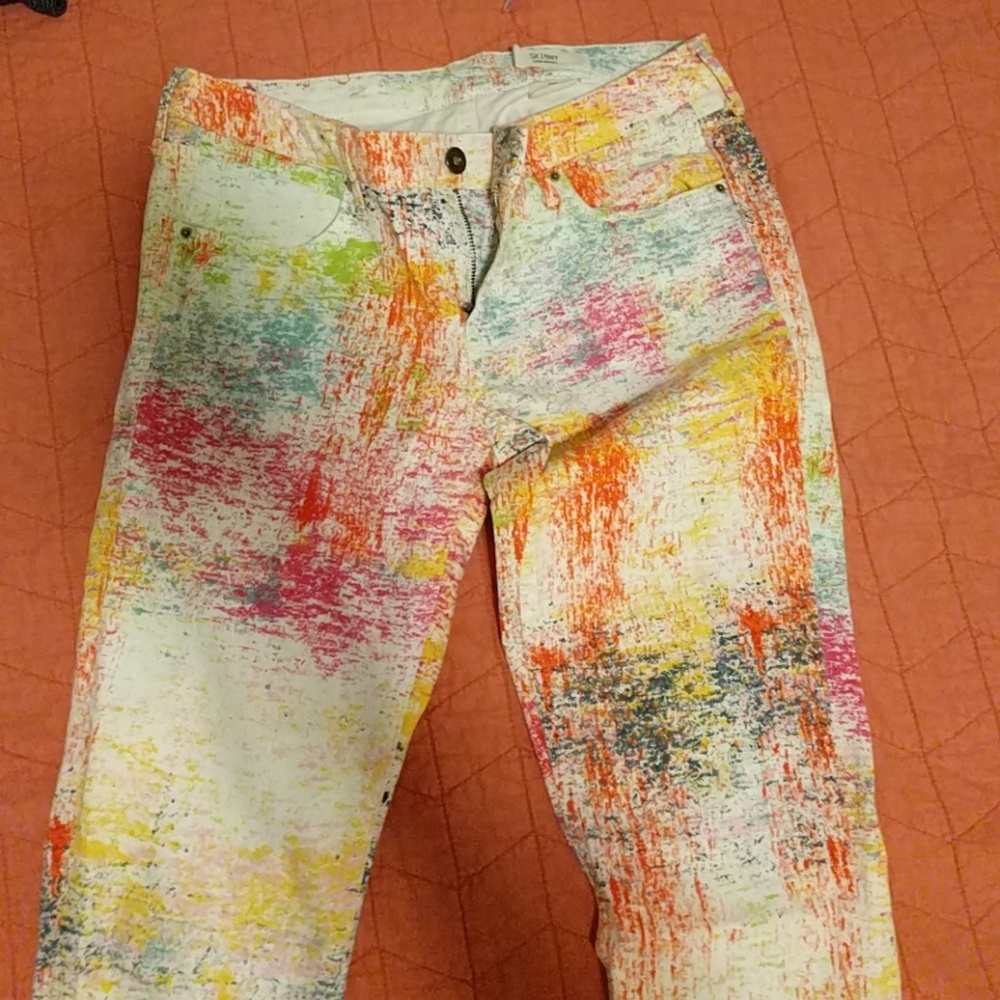 Colorful jeans!
